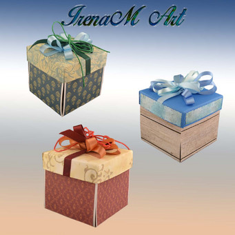 Ръчно изработени изделия от хартия Кутии с пожелания Ръчно изработена кутия за подарък-изненада Айфеловата кула